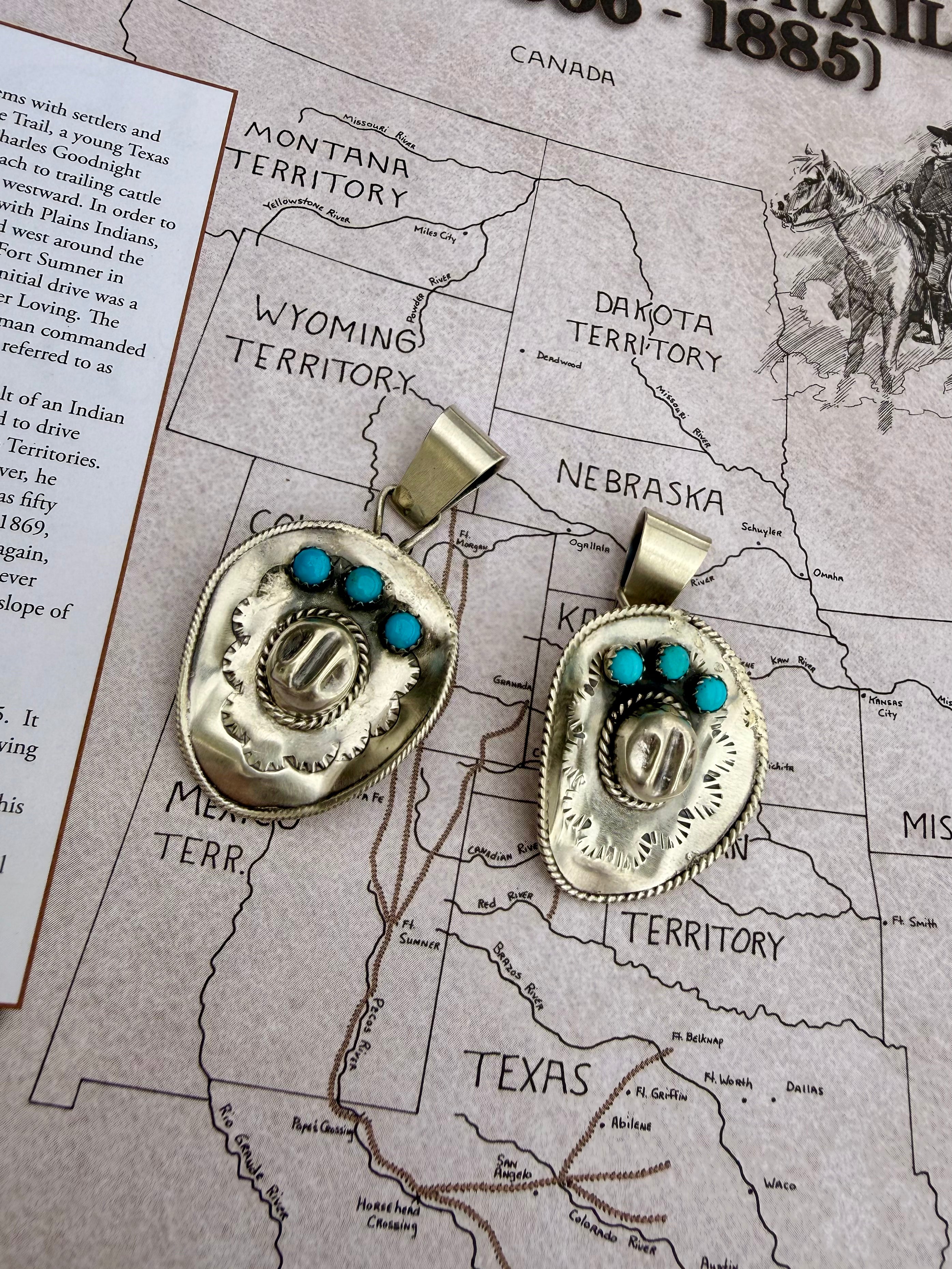 Cowboy Hat Pendant